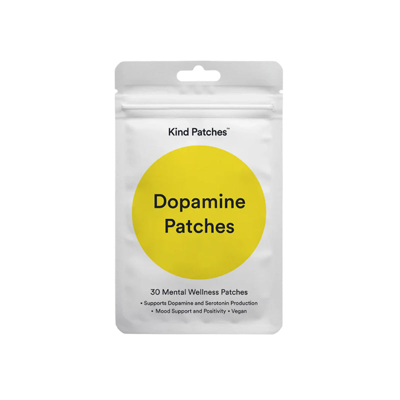 Kind Patches | Dopamine Patches | Mood Boost & Positivity Support | Plant-Based Formula with Rhodiola, Mucuna Pruiens and Lion's Mane Mushroom |