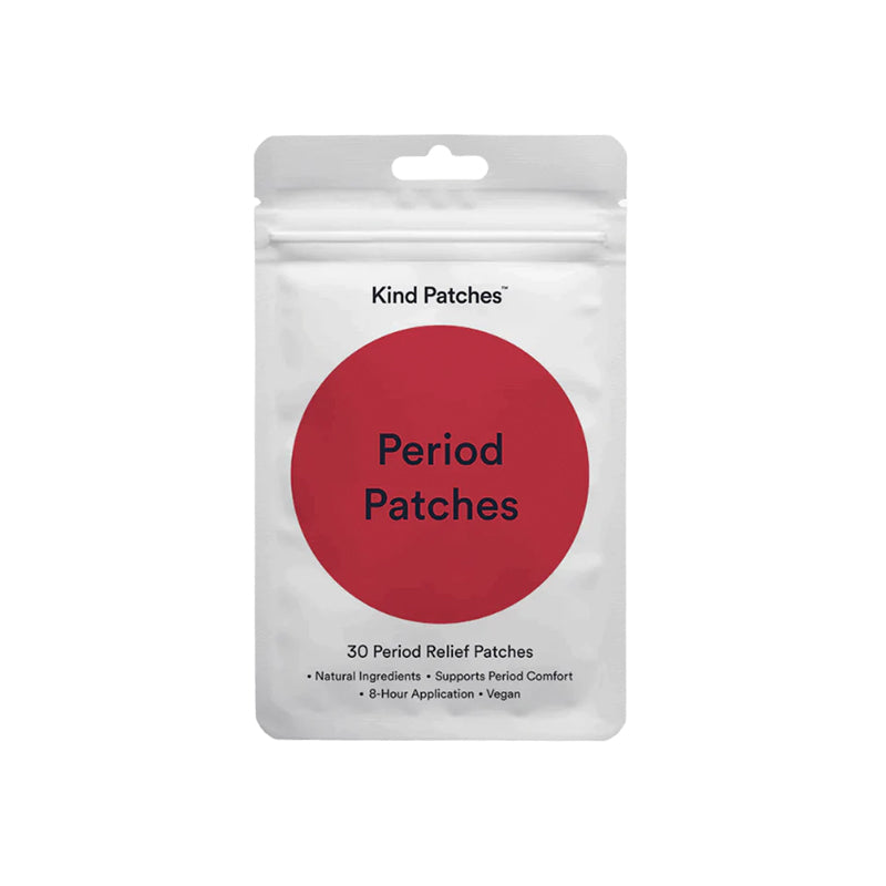 Period Patches Extra Strong - Period Relief with Menthol and Ginger Extract - Menstrual Relief with Natural Essential Oils