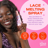 Lace Melting Spray for Ashy Lace - Sweat-Proof & Slay-Proof Haircare Spray 4.2 FL OZ 120 ML