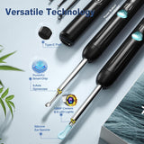 Ear Wax Removal Tool With Camera | 1 Set Portable Type-C Rechargeable Ear Cleaner, Waterproof Endoscope Ear Cleaning Tool, Earwax Removal Tool, Earwax Removal Kit