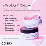 Eye Mask, Peptide Collagen Hydrogel Eye Patch for Puffy Eyes and Dark Circles, 60 Under Eye Patches, Korean Skin Care
