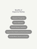 Kind Patches | Dopamine Patches | Mood Boost & Positivity Support | Plant-Based Formula with Rhodiola, Mucuna Pruiens and Lion's Mane Mushroom |