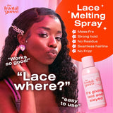 Lace Melting Spray for Ashy Lace - Sweat-Proof & Slay-Proof Haircare Spray 4.2 FL OZ 120 ML