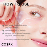 Eye Mask, Peptide Collagen Hydrogel Eye Patch for Puffy Eyes and Dark Circles, 60 Under Eye Patches, Korean Skin Care