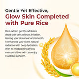 Peel Shot Glow Rice Ampoule Duo - Serums for Brightening, Exfoliating, and Moisturizing - Suitable for All Skin Types