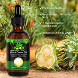Aliver 100% Pure & Natural Jamaican Black Castor Oil